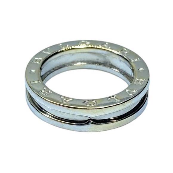 BVLGARI White Gold Diamond Ring Griff Solitaire - Picture 4 of 8